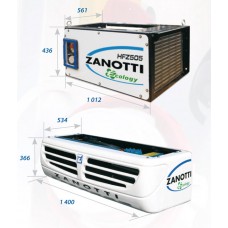 Холодильная установка Zanotti NFZ эвтектическая установка.