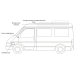 Кондиционер на MERCEDES SPRINTER (Мерседес Спринтер) серии KST| Автокондиционер- моноблок, крышный, 12 кВт, боковое распределение воздуха.