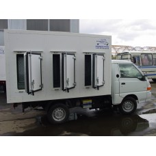Холодильная установка Thermo King V-300 MAX 20 для малых грузовиков, автофургонов, с функцией резервного электропитания.